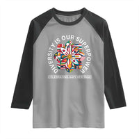 AAPI Heritage Month Raglan Shirt Diversity Is Our Superpower Asian American and Pacific Islander