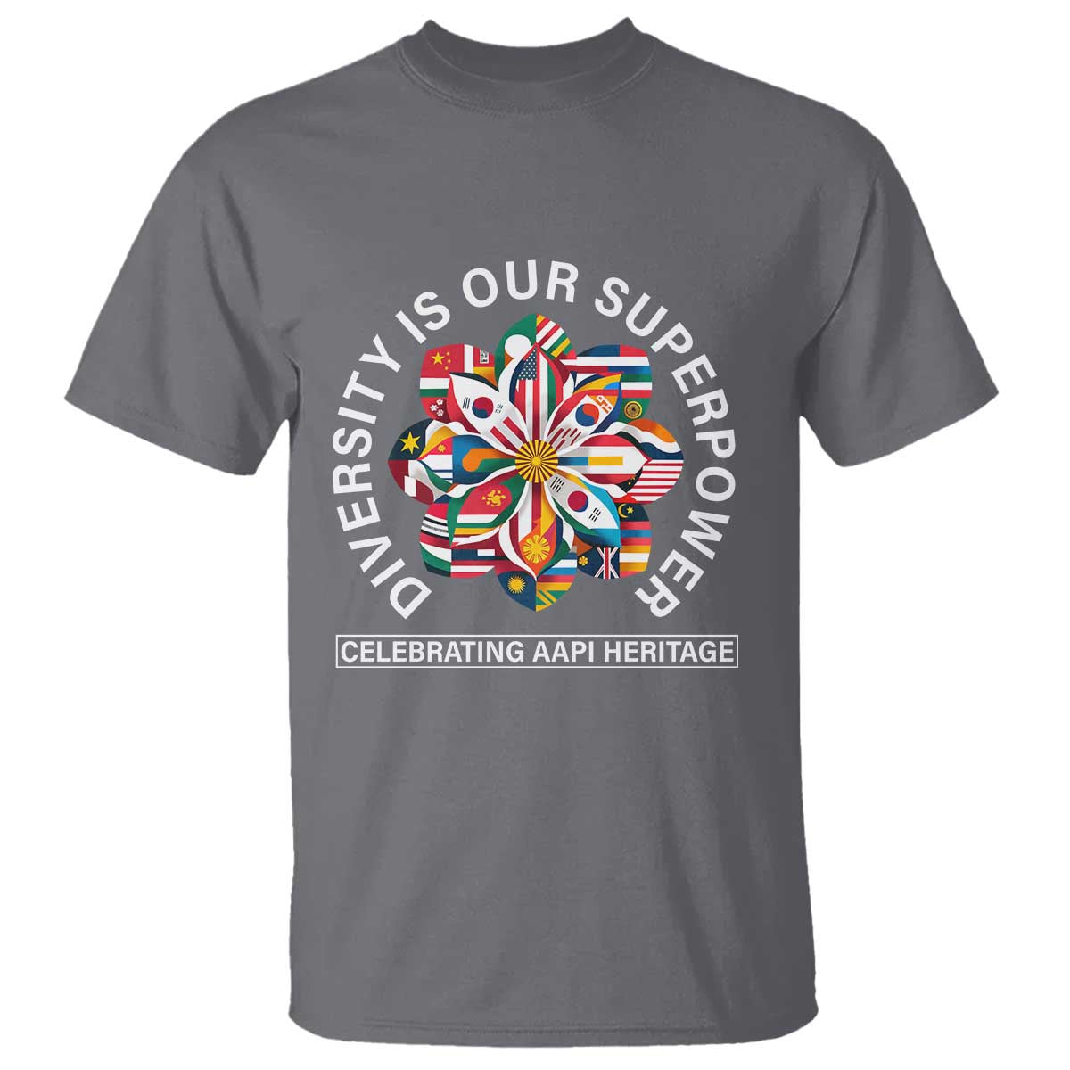 AAPI Heritage Month T Shirt Diversity Is Our Superpower Asian American and Pacific Islander