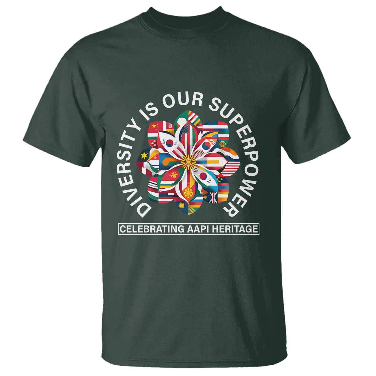 AAPI Heritage Month T Shirt Diversity Is Our Superpower Asian American and Pacific Islander