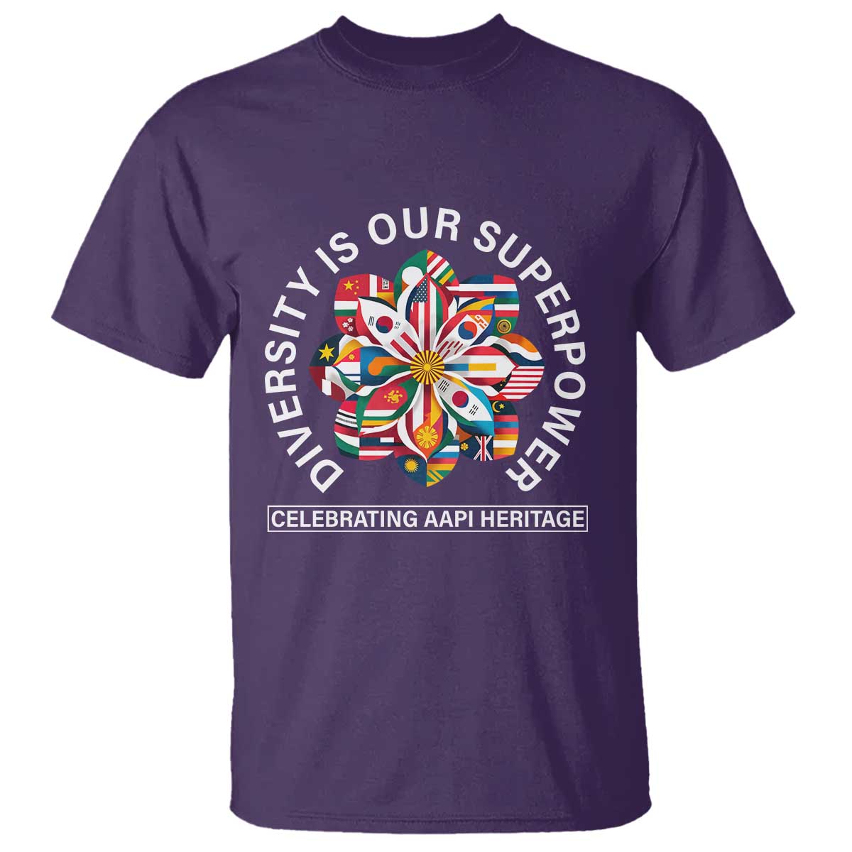 AAPI Heritage Month T Shirt Diversity Is Our Superpower Asian American and Pacific Islander