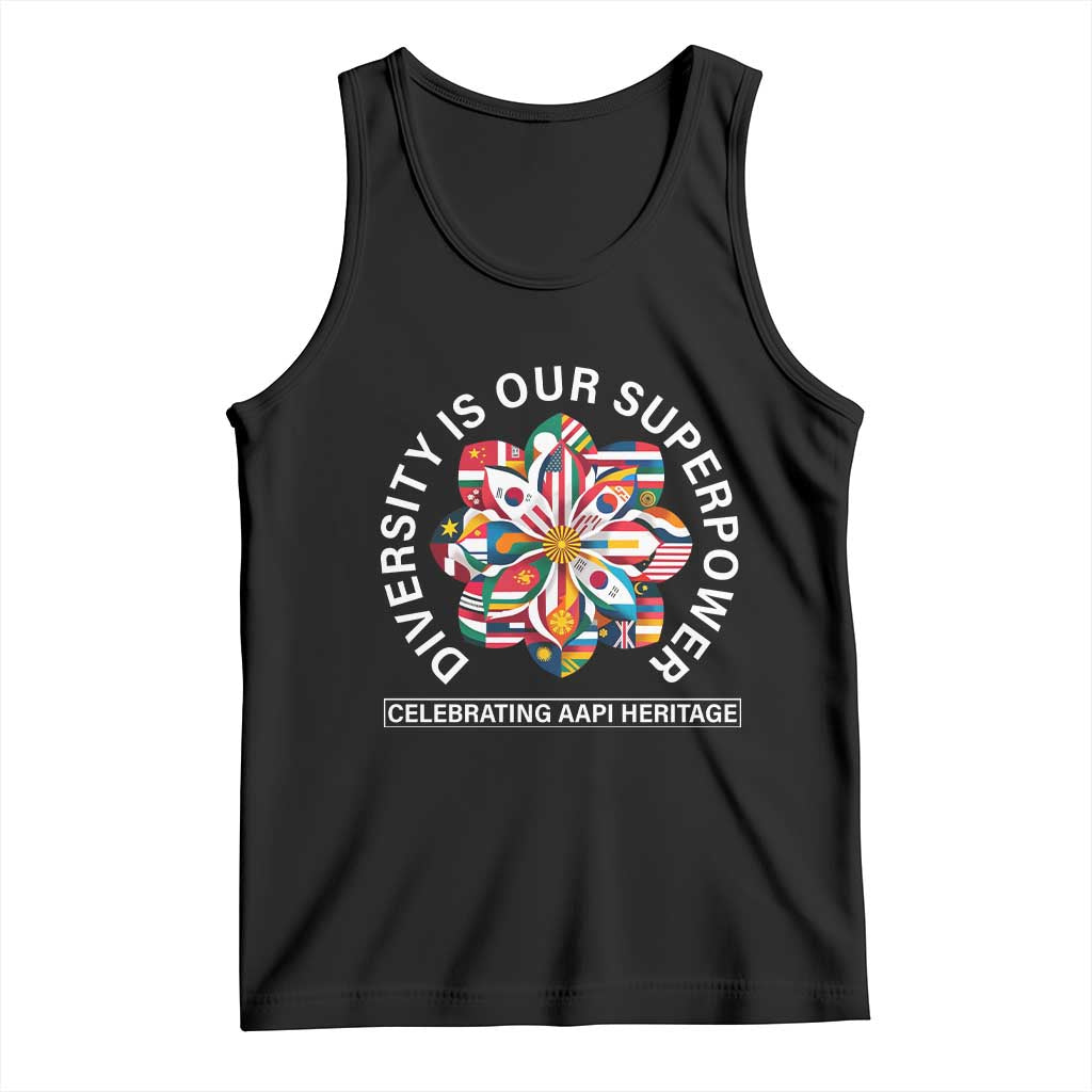 AAPI Heritage Month Tank Top Diversity Is Our Superpower Asian American and Pacific Islander