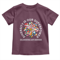 AAPI Heritage Month Toddler T Shirt Diversity Is Our Superpower Asian American and Pacific Islander