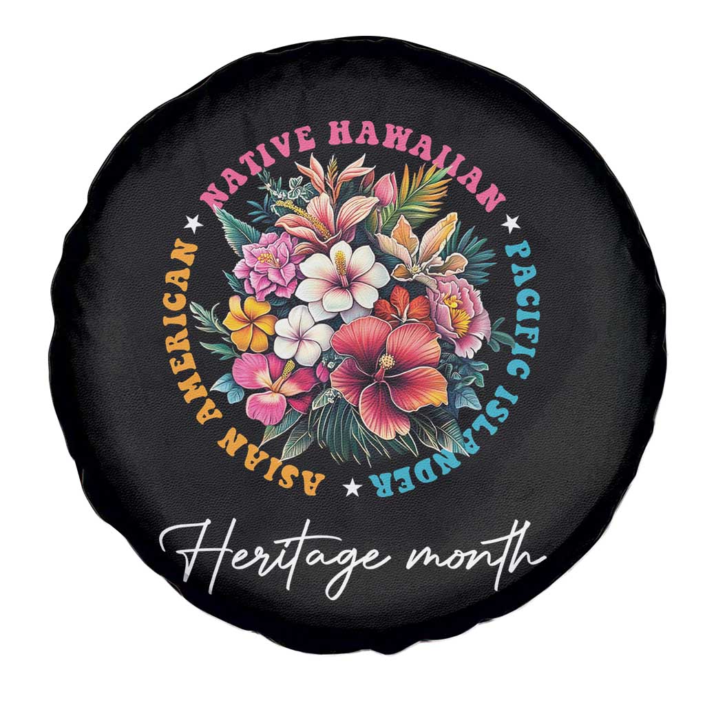 AAPI Heritage Month Spare Tire Cover Asian American Native Hawaiian Pacific Islander Vintage