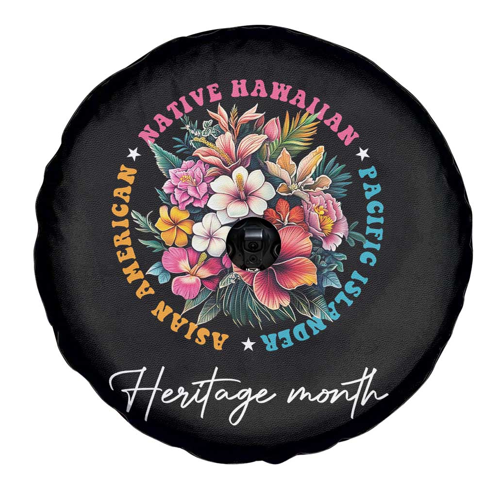 AAPI Heritage Month Spare Tire Cover Asian American Native Hawaiian Pacific Islander Vintage