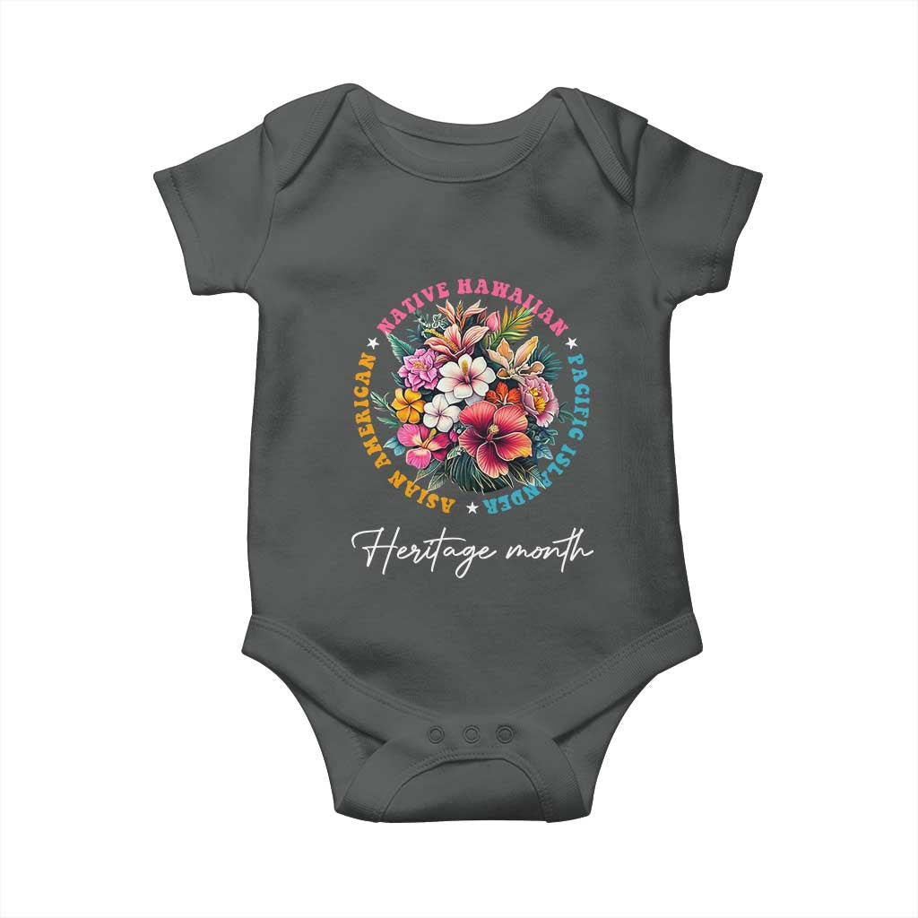 AAPI Heritage Month Baby Onesie Asian American Native Hawaiian Pacific Islander Vintage