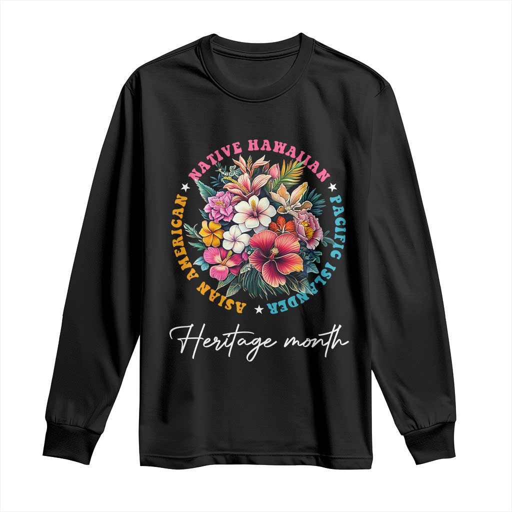 AAPI Heritage Month Long Sleeve Shirt Asian American Native Hawaiian Pacific Islander Vintage