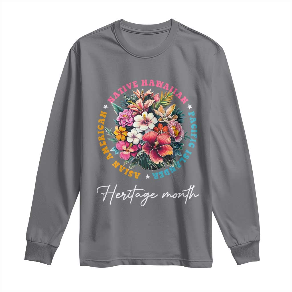 AAPI Heritage Month Long Sleeve Shirt Asian American Native Hawaiian Pacific Islander Vintage