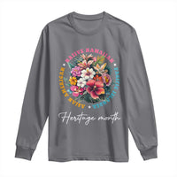 AAPI Heritage Month Long Sleeve Shirt Asian American Native Hawaiian Pacific Islander Vintage