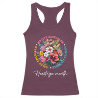 AAPI Heritage Month Racerback Tank Top Asian American Native Hawaiian Pacific Islander Vintage