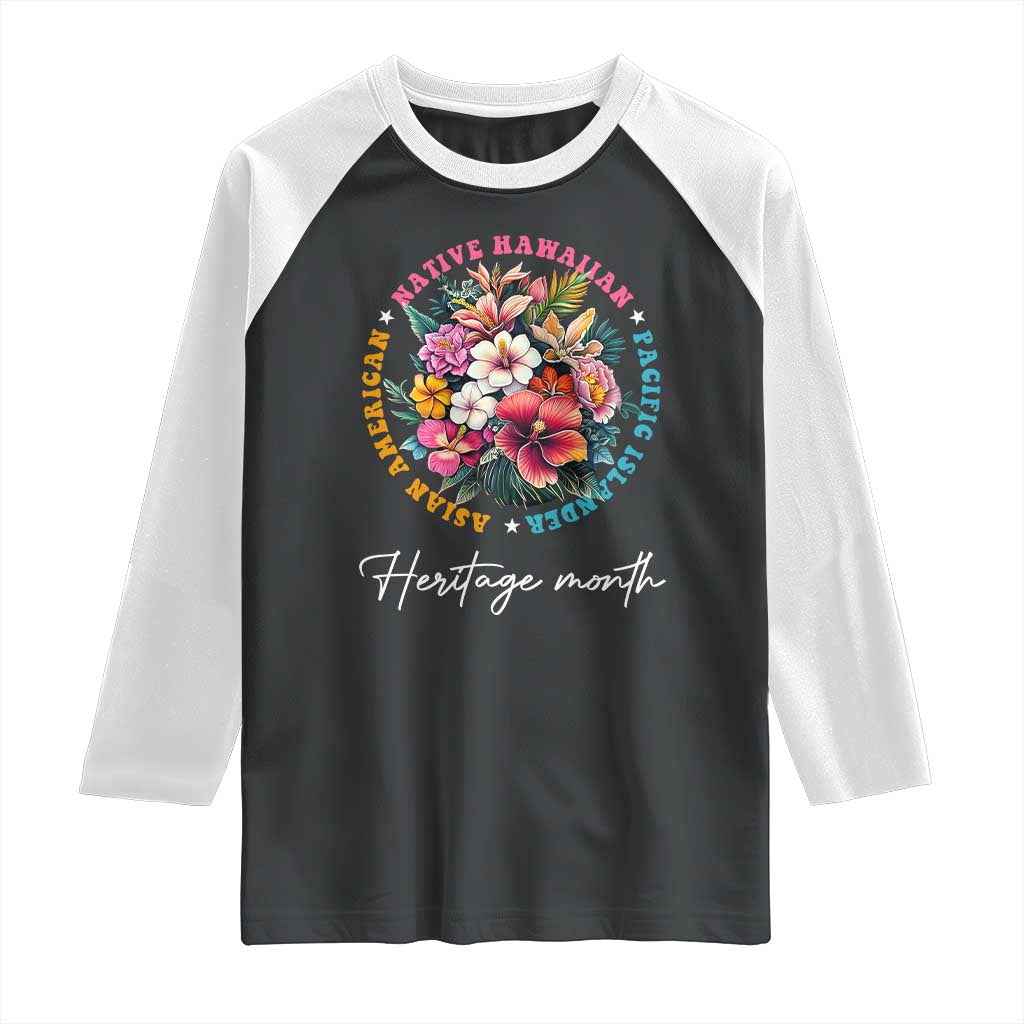AAPI Heritage Month Raglan Shirt Asian American Native Hawaiian Pacific Islander Vintage