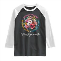 AAPI Heritage Month Raglan Shirt Asian American Native Hawaiian Pacific Islander Vintage