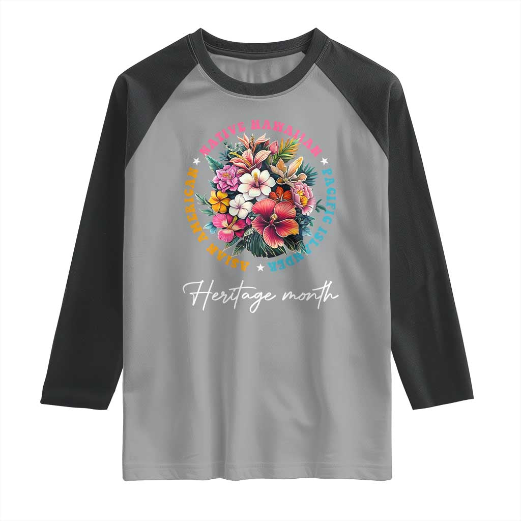 AAPI Heritage Month Raglan Shirt Asian American Native Hawaiian Pacific Islander Vintage