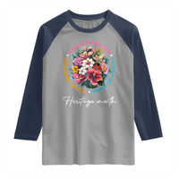 AAPI Heritage Month Raglan Shirt Asian American Native Hawaiian Pacific Islander Vintage