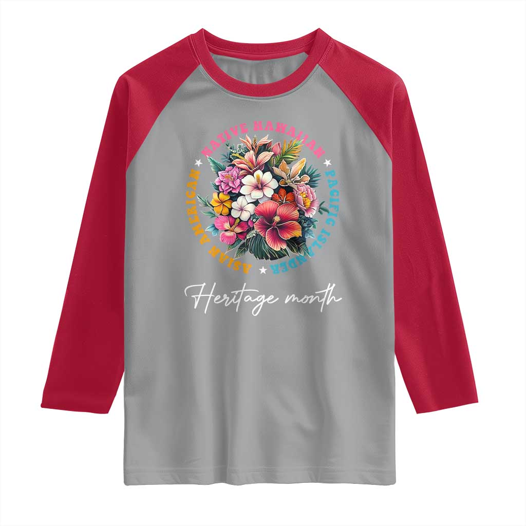 AAPI Heritage Month Raglan Shirt Asian American Native Hawaiian Pacific Islander Vintage