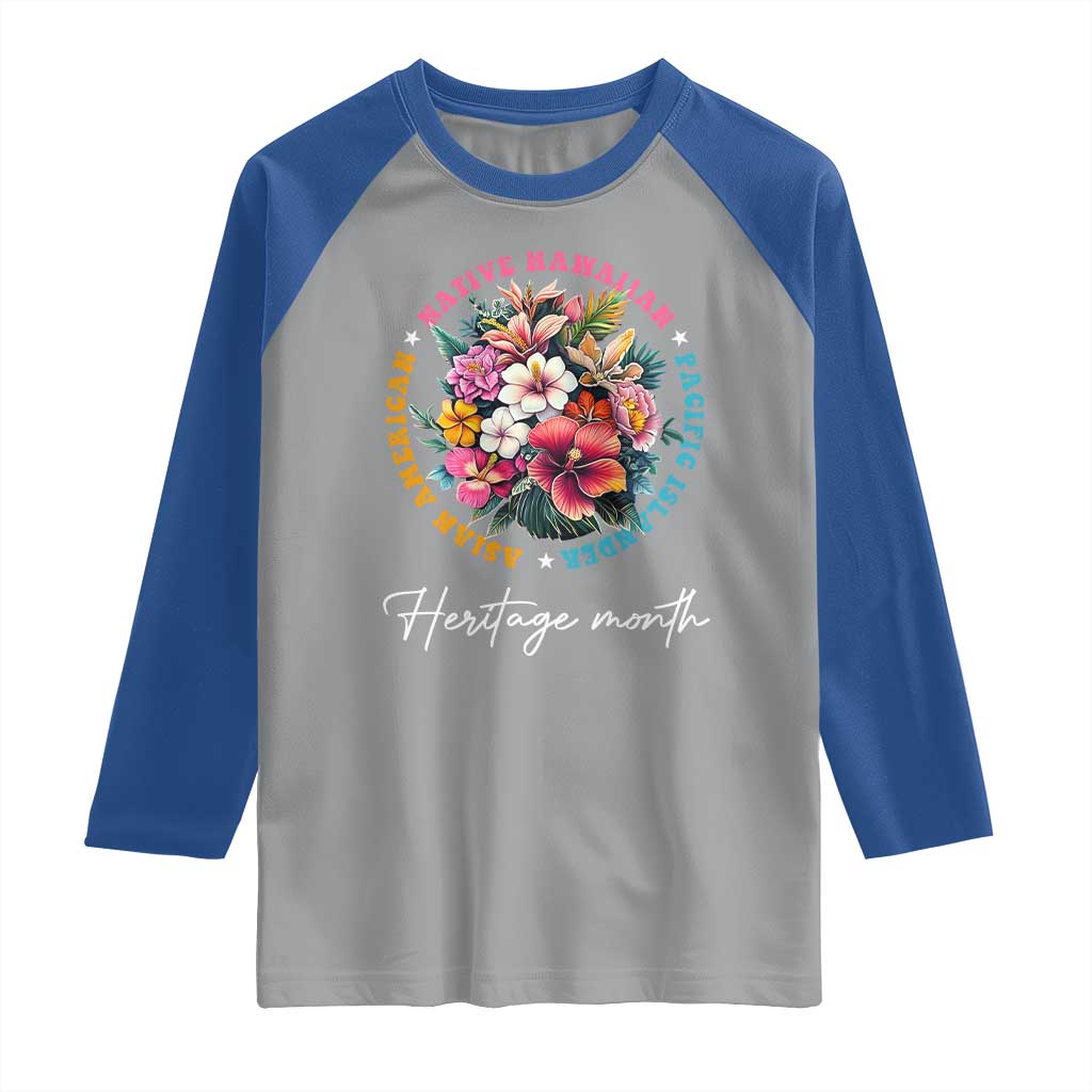 AAPI Heritage Month Raglan Shirt Asian American Native Hawaiian Pacific Islander Vintage