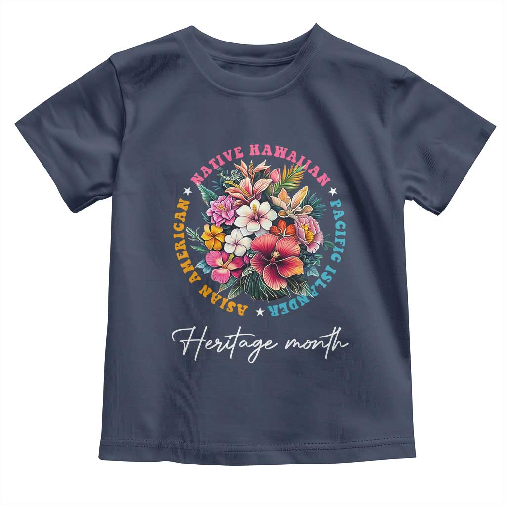 AAPI Heritage Month Toddler T Shirt Asian American Native Hawaiian Pacific Islander Vintage