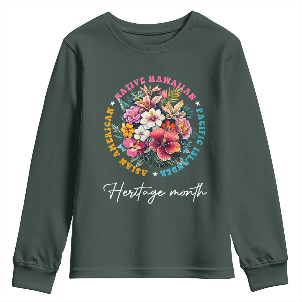 AAPI Heritage Month Youth Sweatshirt Asian American Native Hawaiian Pacific Islander Vintage