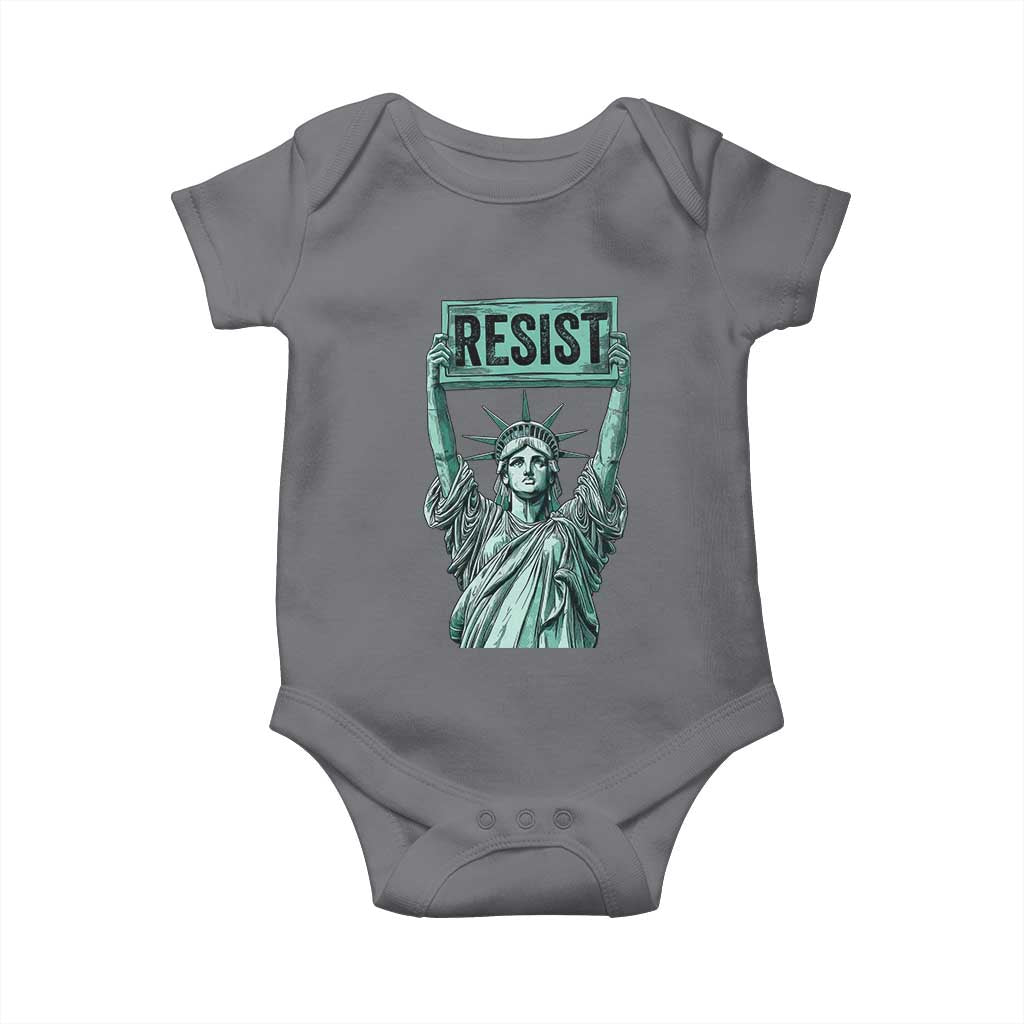 Statue of Liberty Resist Baby Onesie Retro