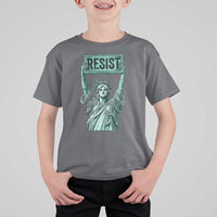 Statue of Liberty Resist T Shirt For Kid Retro