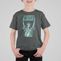 Statue of Liberty Resist T Shirt For Kid Retro