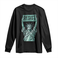 Statue of Liberty Resist Long Sleeve Shirt Retro