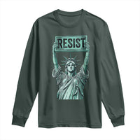 Statue of Liberty Resist Long Sleeve Shirt Retro