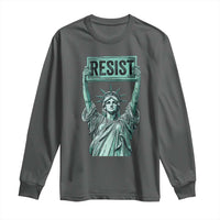 Statue of Liberty Resist Long Sleeve Shirt Retro