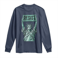 Statue of Liberty Resist Long Sleeve Shirt Retro