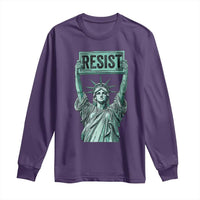 Statue of Liberty Resist Long Sleeve Shirt Retro