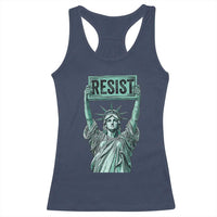 Statue of Liberty Resist Racerback Tank Top Retro