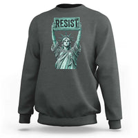 Statue of Liberty Resist Sweatshirt Retro