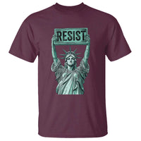 Statue of Liberty Resist T Shirt Retro