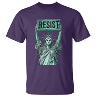 Statue of Liberty Resist T Shirt Retro