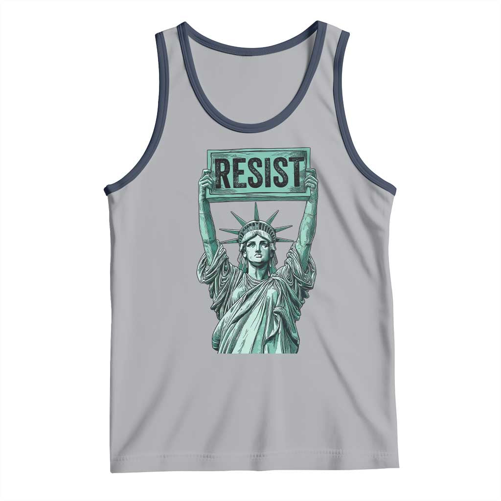 Statue of Liberty Resist Tank Top Retro