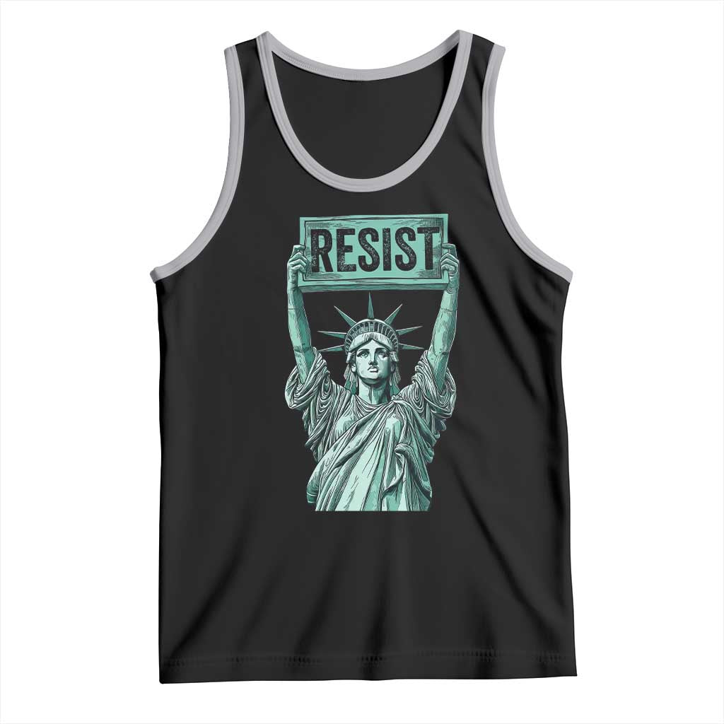 Statue of Liberty Resist Tank Top Retro
