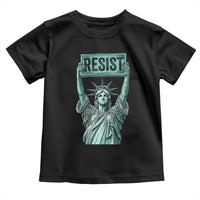 Statue of Liberty Resist Toddler T Shirt Retro
