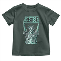 Statue of Liberty Resist Toddler T Shirt Retro
