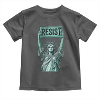 Statue of Liberty Resist Toddler T Shirt Retro