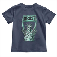 Statue of Liberty Resist Toddler T Shirt Retro