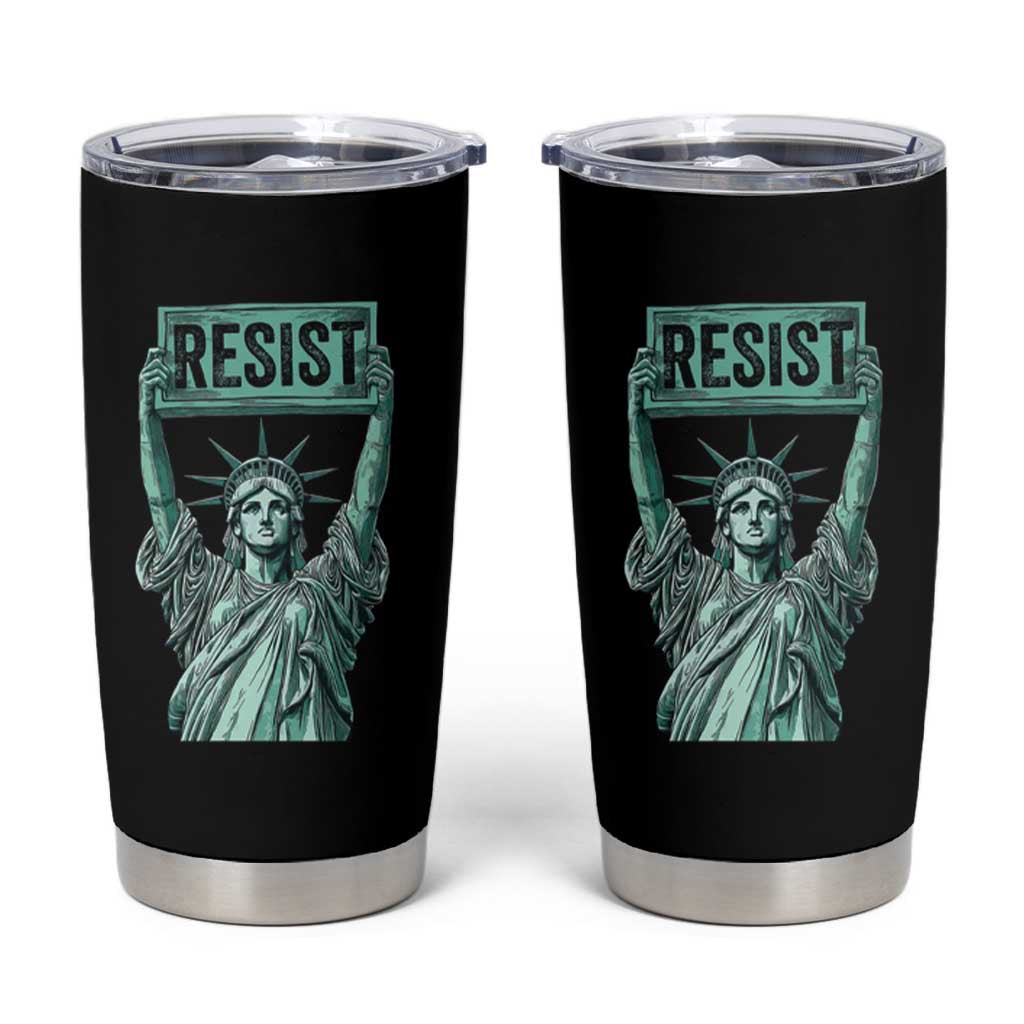Statue of Liberty Resist Tumbler Cup Retro