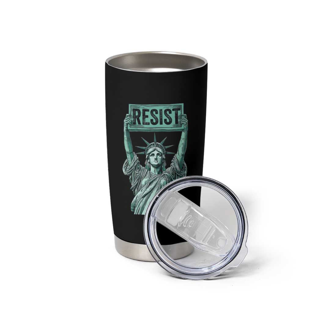 Statue of Liberty Resist Tumbler Cup Retro