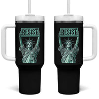 Statue of Liberty Resist Tumbler With Handle Retro