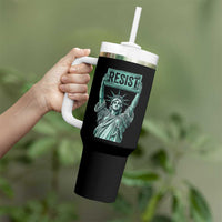Statue of Liberty Resist Tumbler With Handle Retro