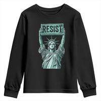 Statue of Liberty Resist Youth Sweatshirt Retro