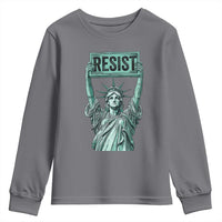 Statue of Liberty Resist Youth Sweatshirt Retro
