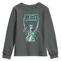 Statue of Liberty Resist Youth Sweatshirt Retro