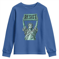 Statue of Liberty Resist Youth Sweatshirt Retro