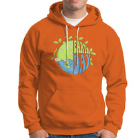 Earth Day Hoodie Earth Day Raise Environmental Crisis Awareness Go Planet - Wonder Print Shop