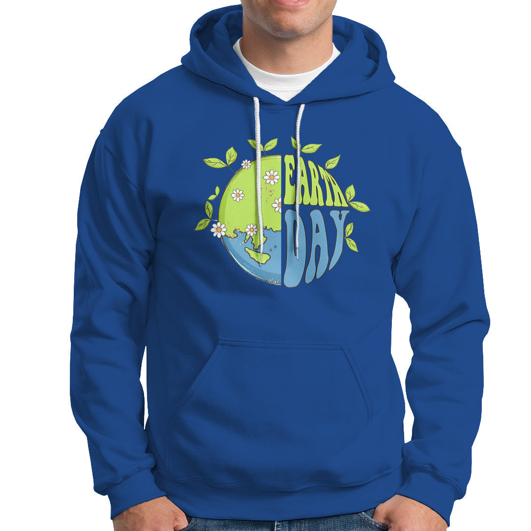 Earth Day Hoodie Earth Day Raise Environmental Crisis Awareness Go Planet - Wonder Print Shop