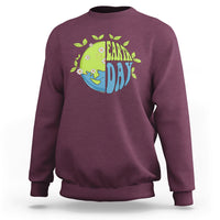 Earth Day Sweatshirt Earth Day Raise Environmental Crisis Awareness Go Planet - Wonder Print Shop